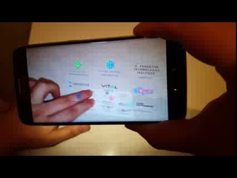 AR-визитка — интерфейс проекта